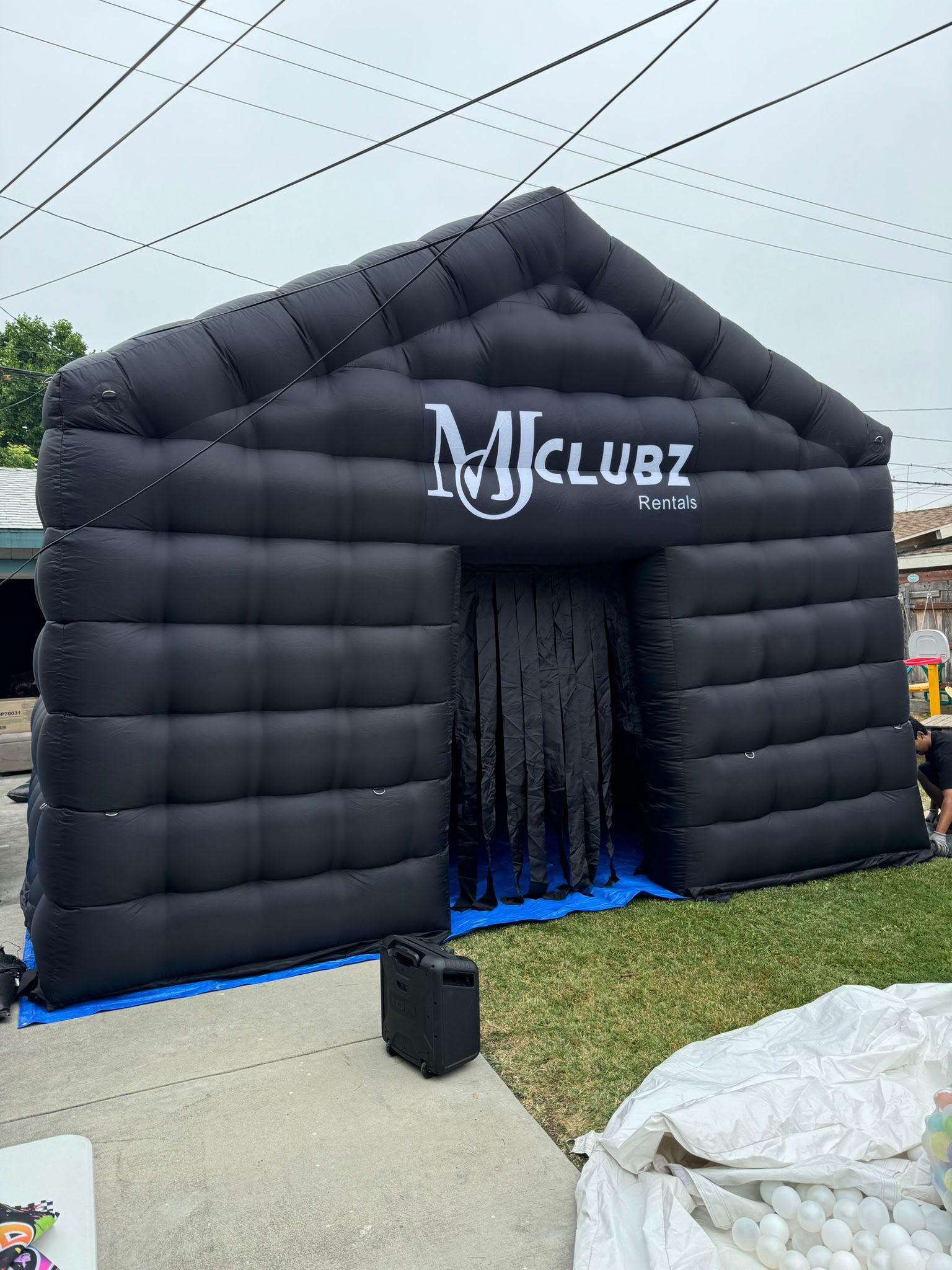 Inflatable Nightclub — real Inflatable Nightclub Rental event photo