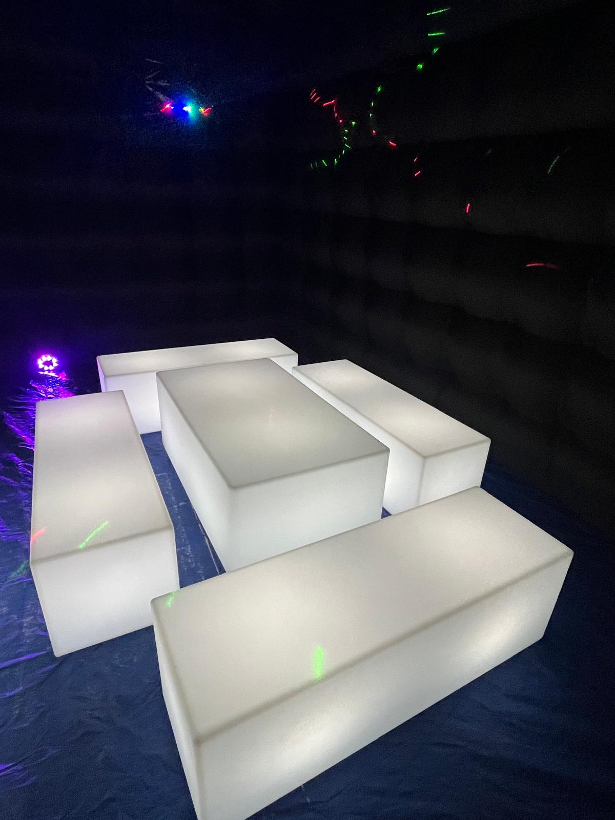 LED Furniture — real Inflatable Nightclub Rental event photo