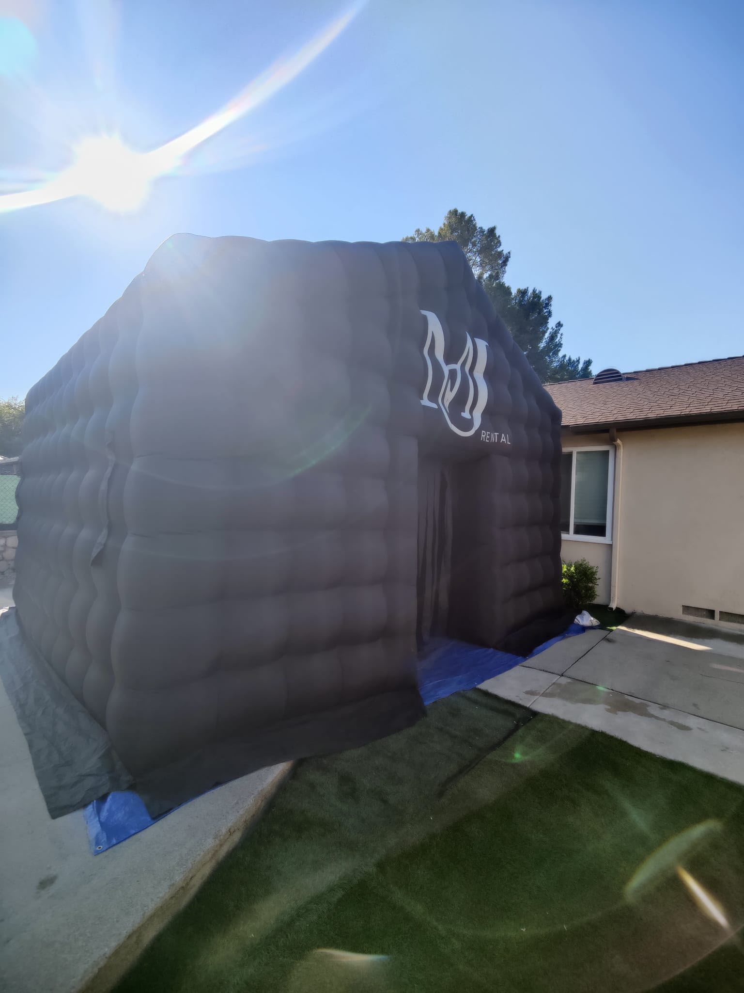 Inflatable Nightclub — real Inflatable Nightclub Rental event photo