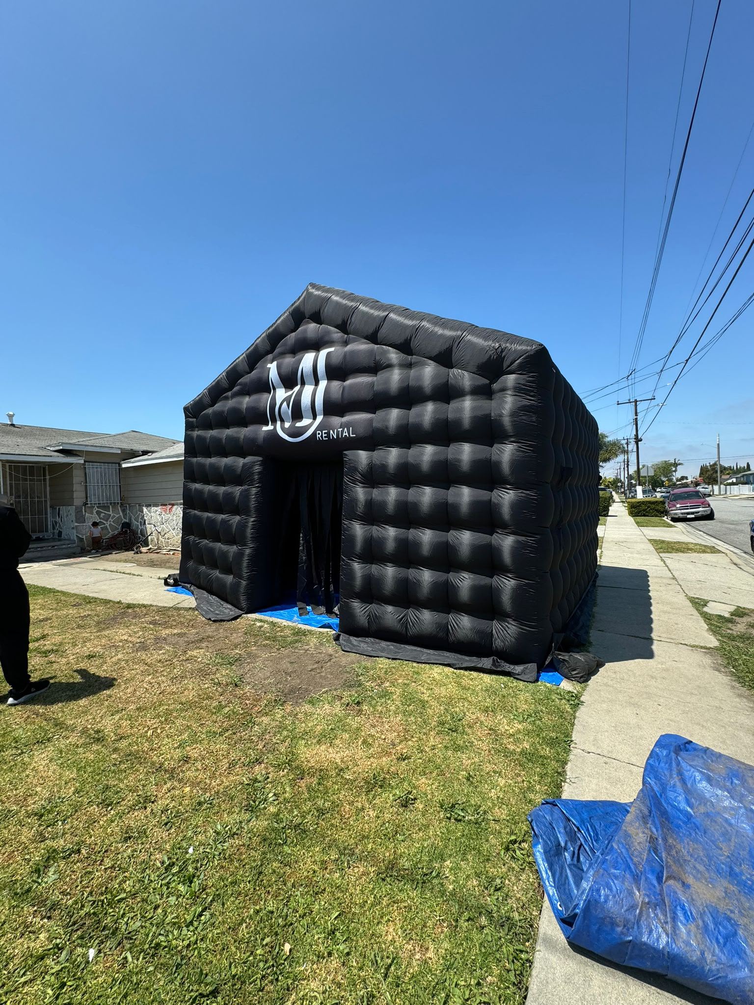 Inflatable Nightclub — real Inflatable Nightclub Rental event photo