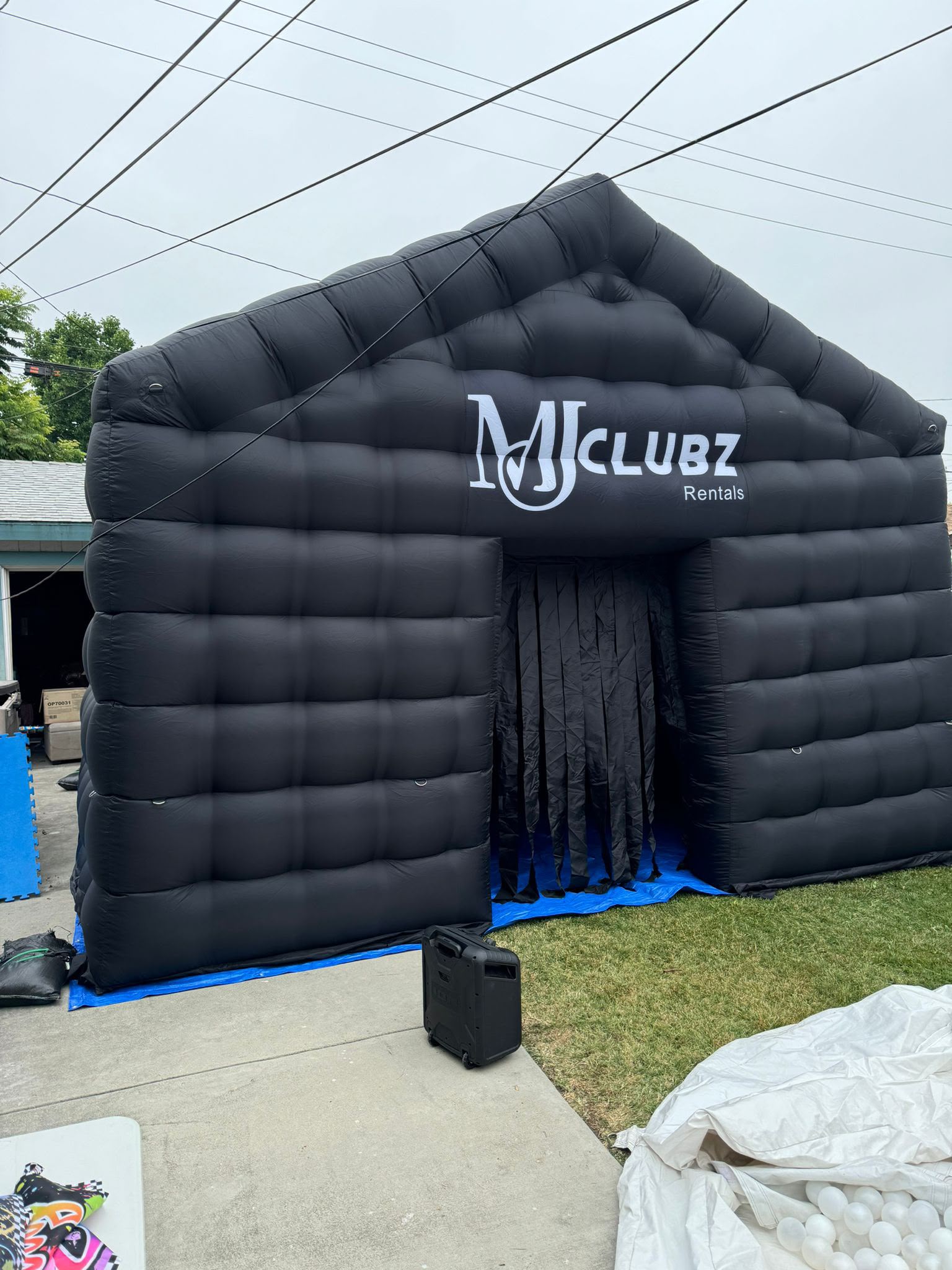 Inflatable Nightclub — real Inflatable Nightclub Rental event photo