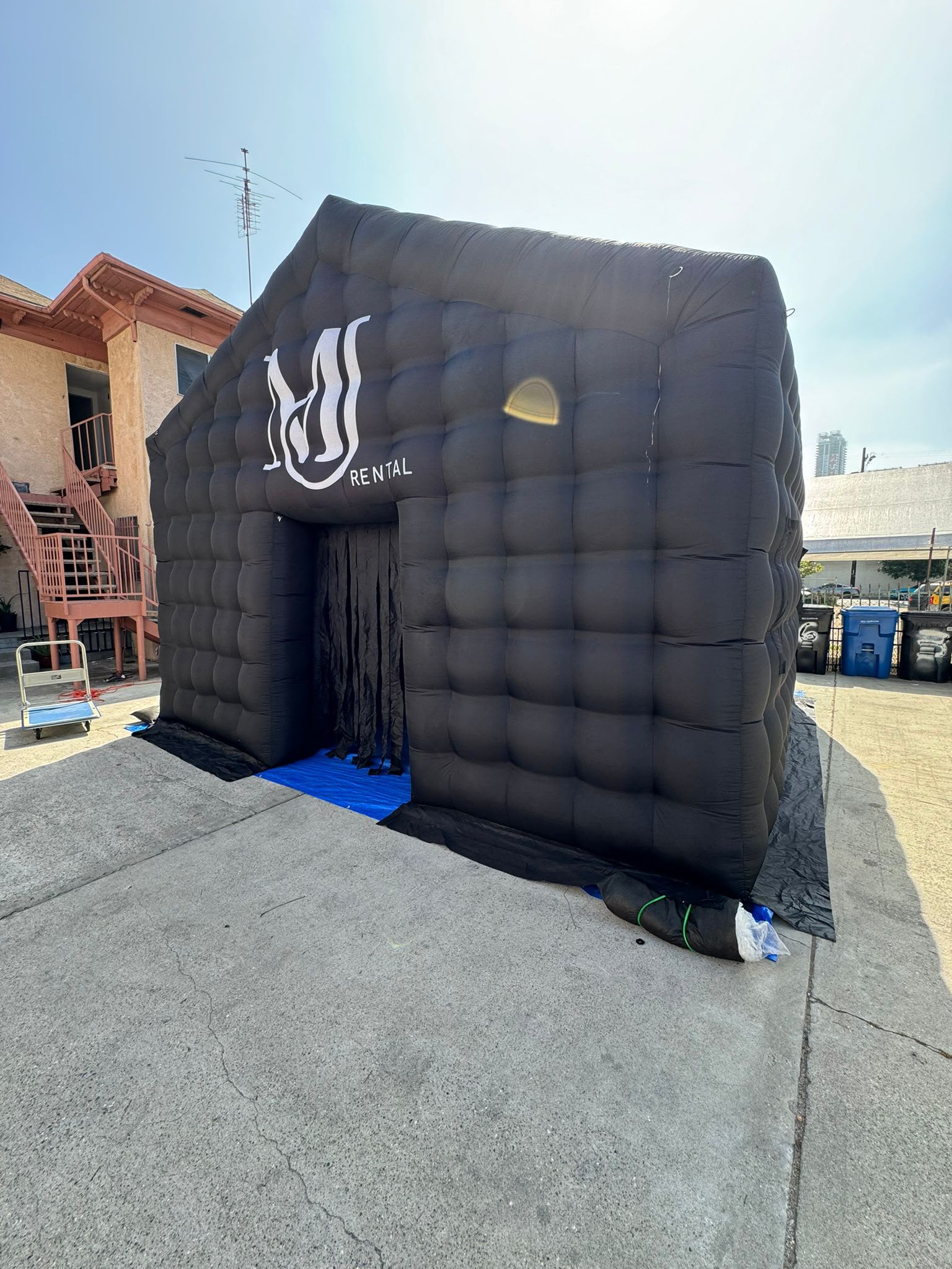 Inflatable Nightclub — real Inflatable Nightclub Rental event photo