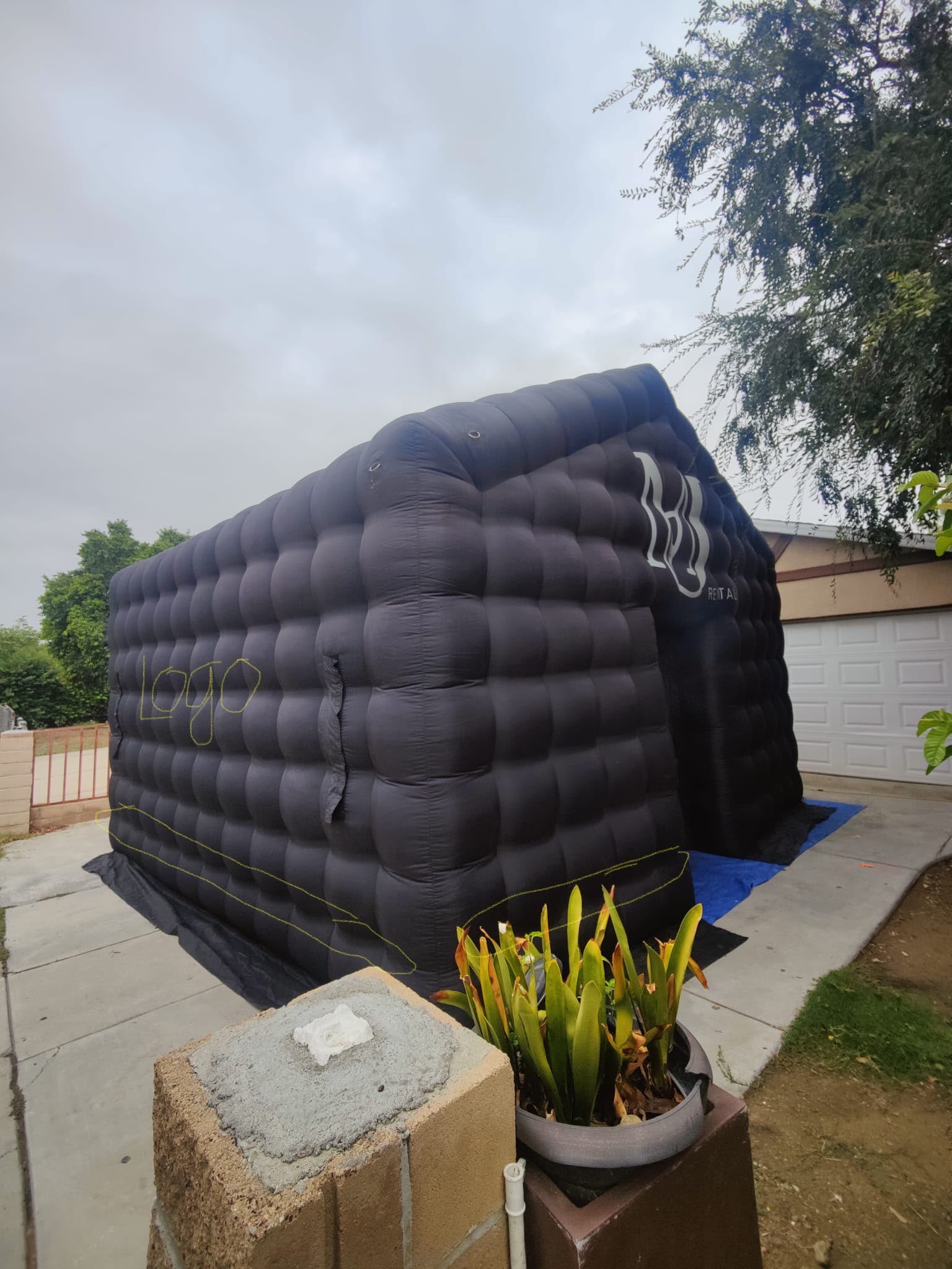 Inflatable Nightclub — real Inflatable Nightclub Rental event photo