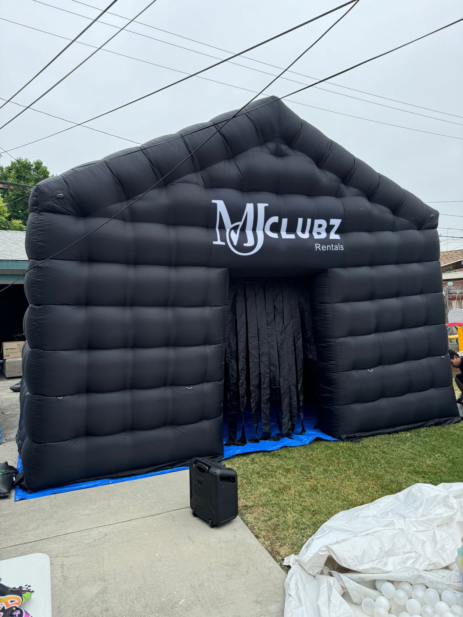 Inflatable Nightclub — real Inflatable Nightclub Rental event photo